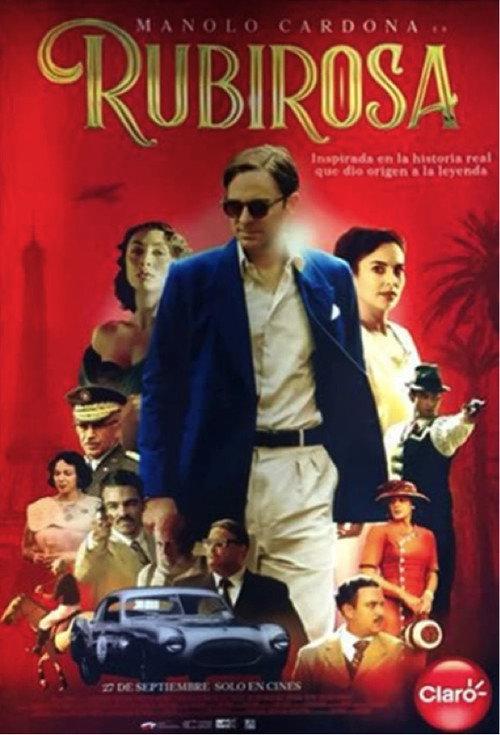 Rubirosa 2018 official movie poster