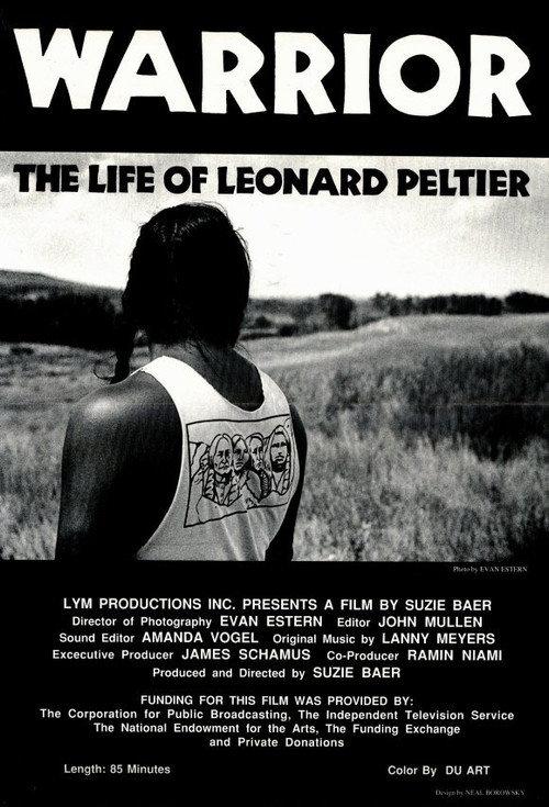 Warrior: The Life of Leonard Peltier 1991 official movie poster