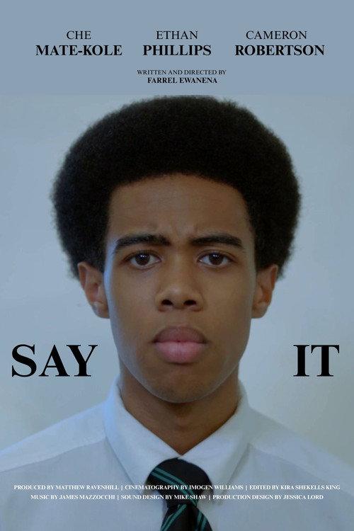 Say It 2026 official movie poster