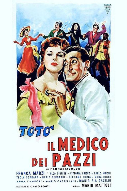 Il medico dei pazzi 1954 official movie poster