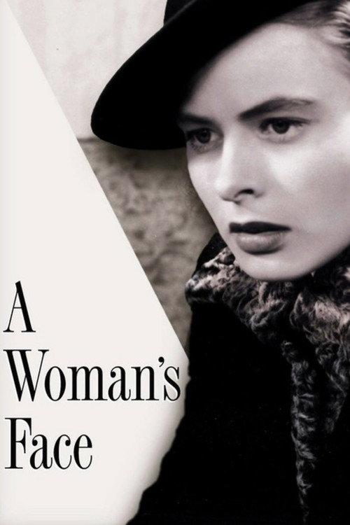 A Woman's Face 1938 official movie poster