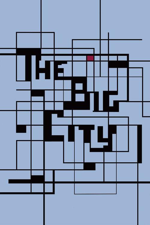 The Big City 1963 official movie poster