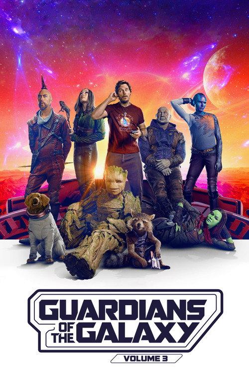 Guardians of the Galaxy Vol. 3 2023 official movie poster