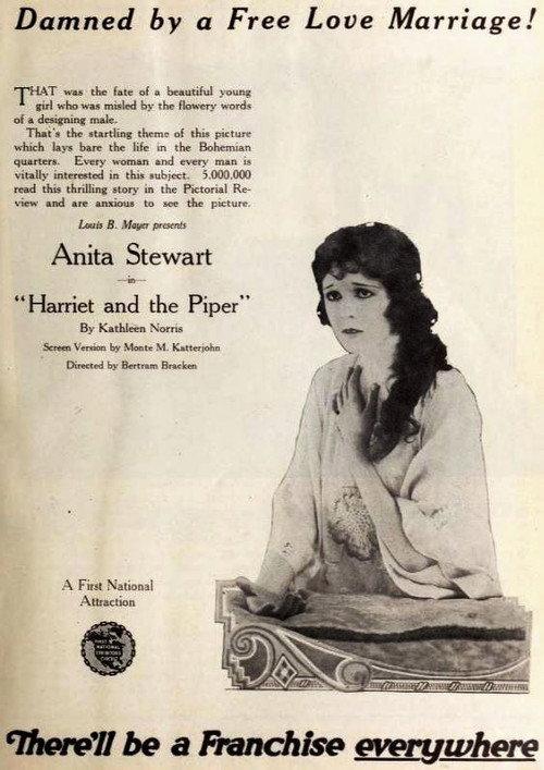 Harriet and the Piper 1920 official movie poster