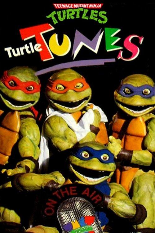 Teenage Mutant Ninja Turtles: Turtle Tunes 1994 official movie poster