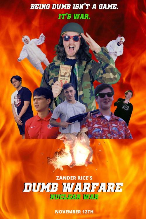 Dumb Warfare: Nuclear War 2021 official movie poster