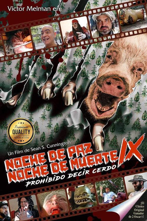 Silent Night Death Night IX It is forbidden to say Pig 2023 official movie poster