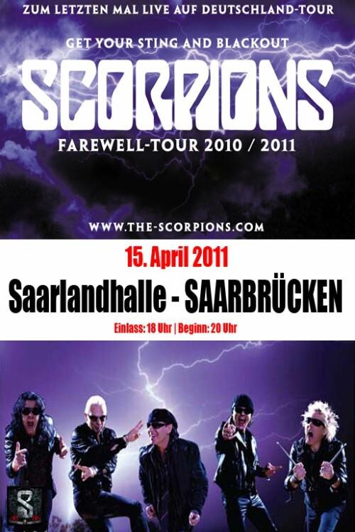 Scorpions - Live au Saarlandhalle Saarbrucken 2011 official movie poster