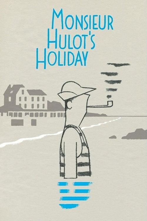 Monsieur Hulot's Holiday 1953 official movie poster