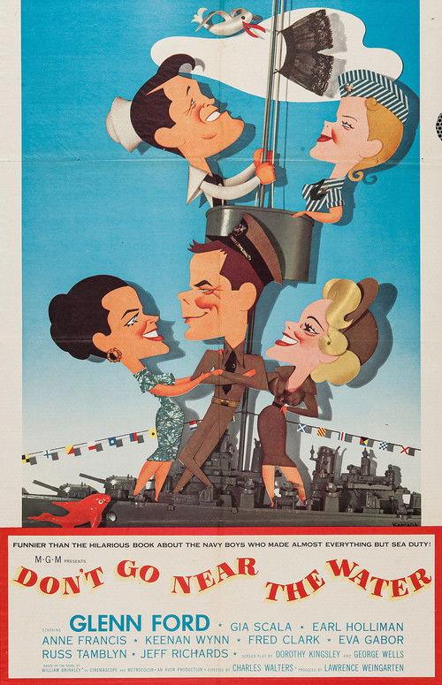 Don't Go Near the Water 1957 official movie poster