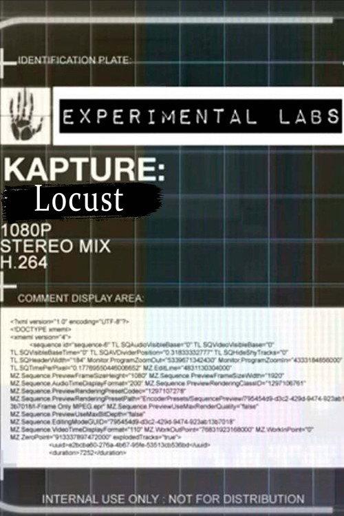 Kapture: Locust 2018 official movie poster