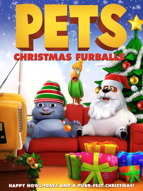 Pets: Christmas Furballs 2020 official movie poster