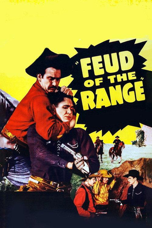 Feud of the Range 1939 official movie poster