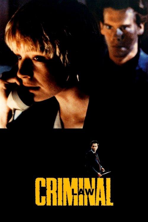 Criminal Law 1989 official movie poster