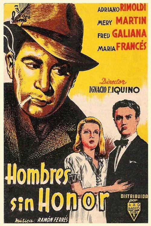 Hombres sin honor 1944 official movie poster