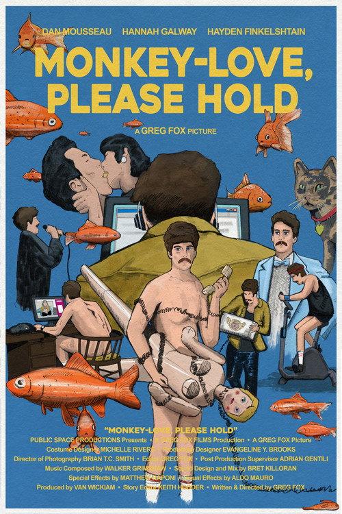 Monkey-Love, Please Hold 2022 official movie poster