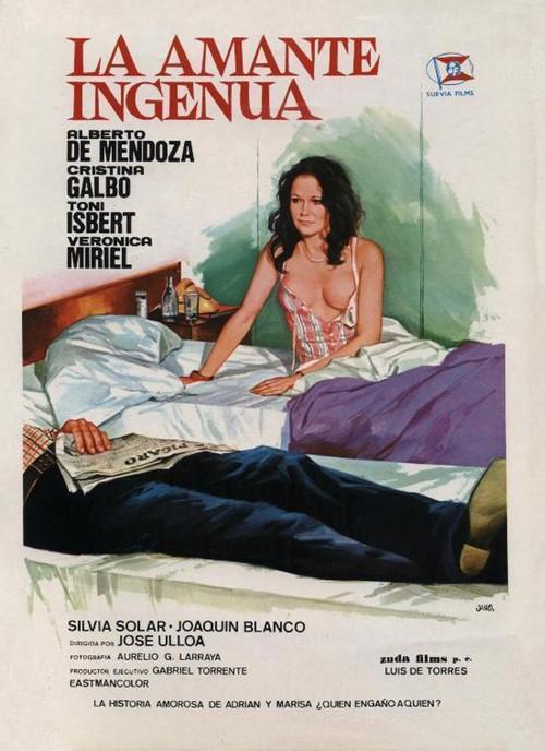 La amante ingenua 1980 official movie poster