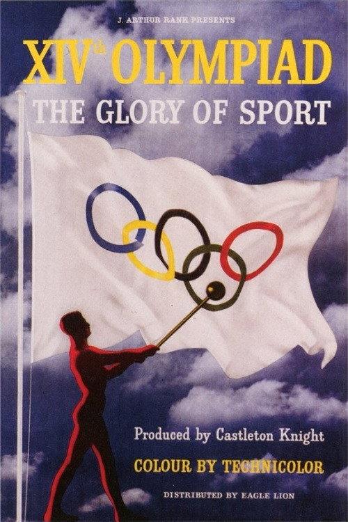 XIVth Olympiad: The Glory of Sport 1948 official movie poster