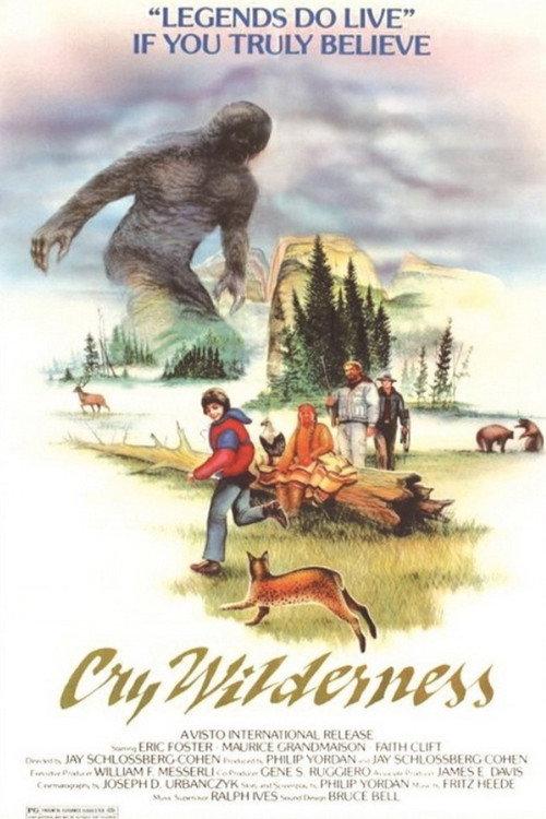 Cry Wilderness 1987 official movie poster