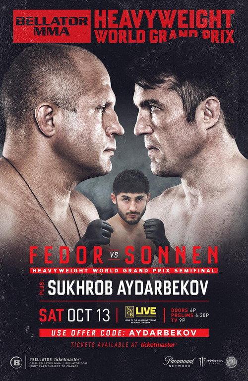 Bellator 208: Fedor vs. Sonnen 2018 official movie poster
