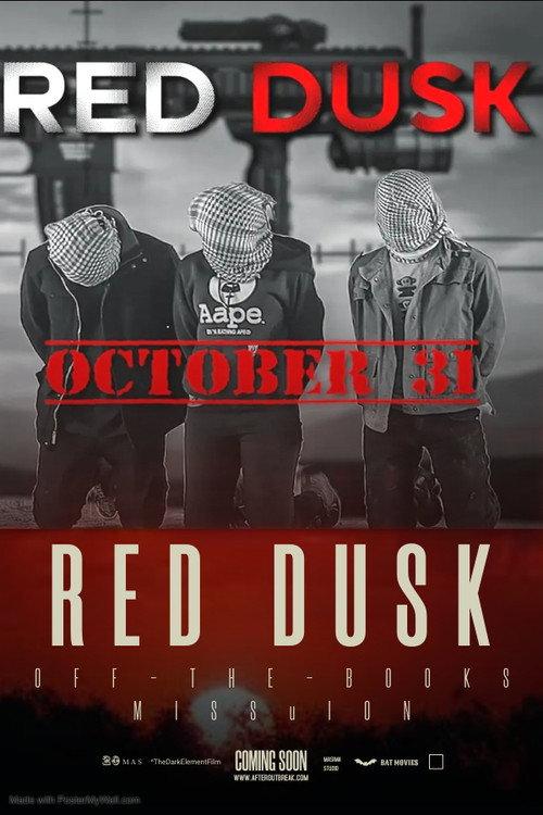 Red Dusk 2021 official movie poster