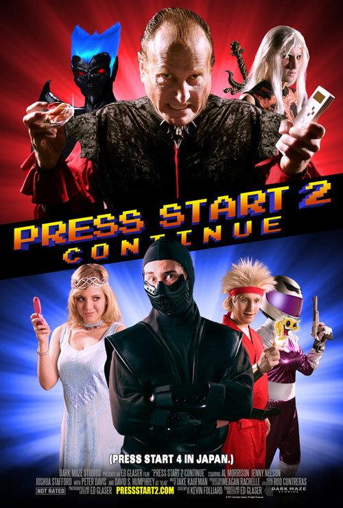 Press Start 2 Continue 2011 official movie poster