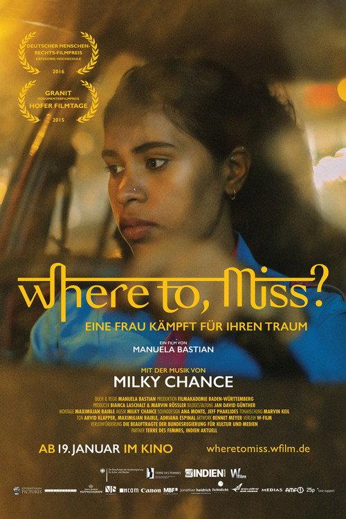 Where to, Miss? 2015 official movie poster