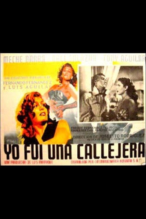 Yo fui una callejera 1952 official movie poster