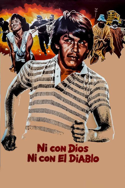 Ni con Dios ni con El Diablo 1990 official movie poster