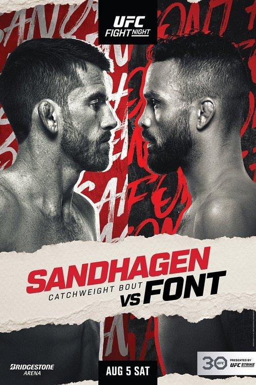 UFC on ESPN 50: Sandhagen vs. Font 2023 official movie poster