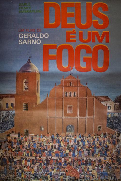 Deus é um Fogo 1987 official movie poster
