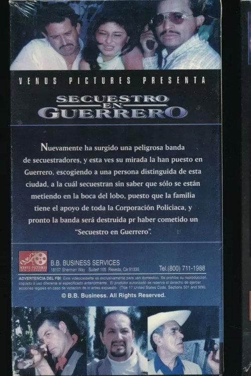 Secuestro en Guerrero 1999 official movie poster