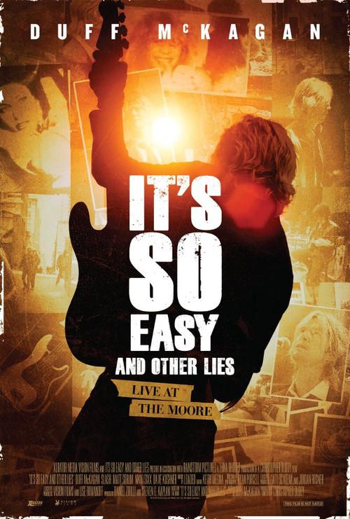 It's So Easy and Other Lies 2016 official movie poster