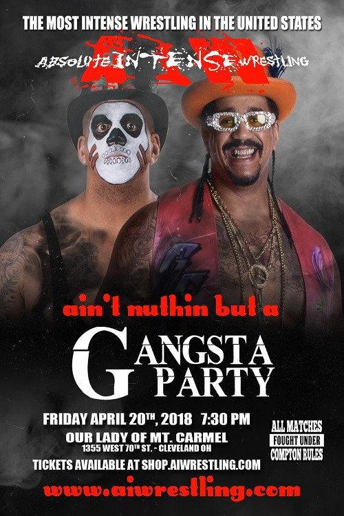 AIW Ain't Nothing But A Gangsta Party 2018 official movie poster