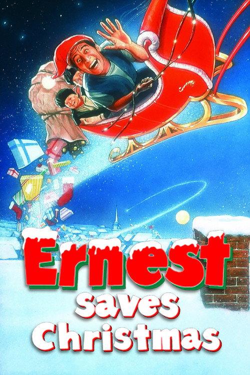 Ernest Saves Christmas 1988 official movie poster