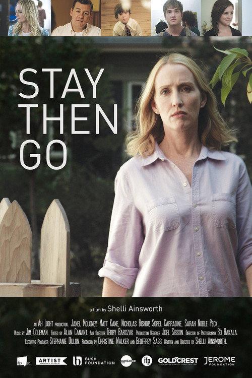 Stay Then Go 2015 official movie poster