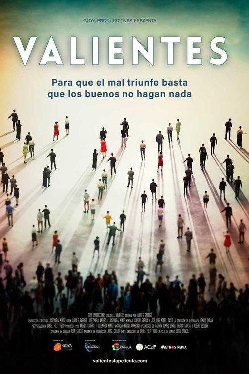 Valientes 2025 official movie poster