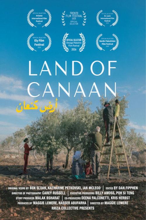 Land of Canaan 2025 official movie poster