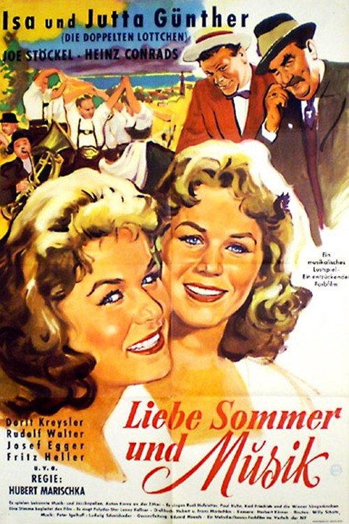 Liebe, Sommer und Musik 1956 official movie poster