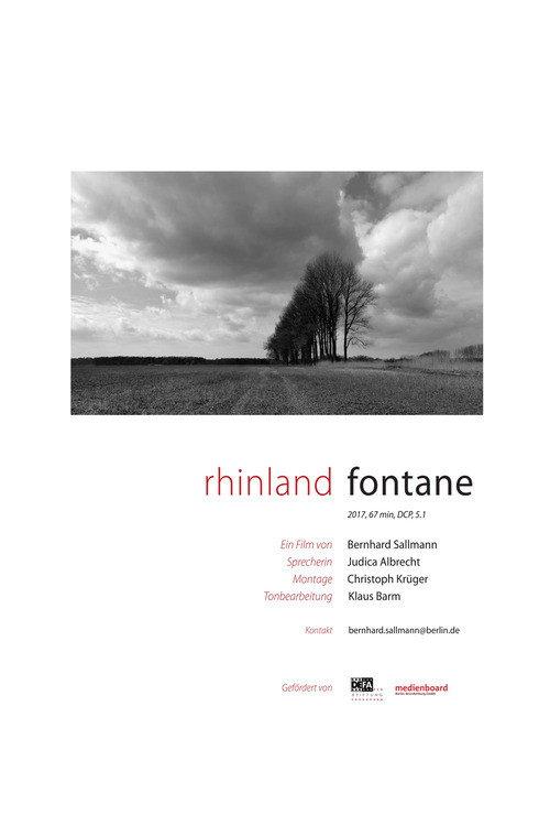 Rhinland. Fontane 2018 official movie poster