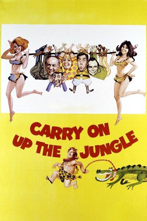 Carry On Up the Jungle 1970 official movie poster