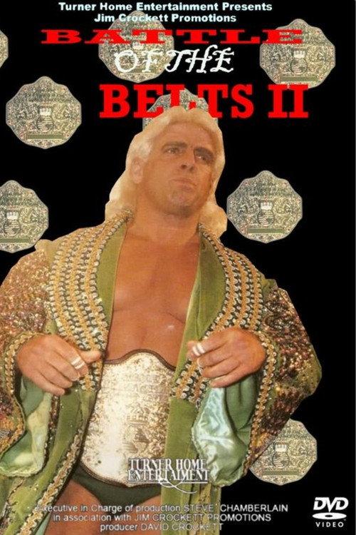 NWA Battle of The Belts II 1986 official movie poster