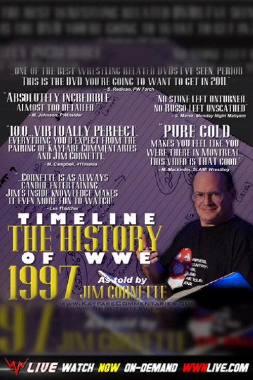 Timeline: The History of WWE – 1997 – As Told By Jim Cornette 2011 official movie poster