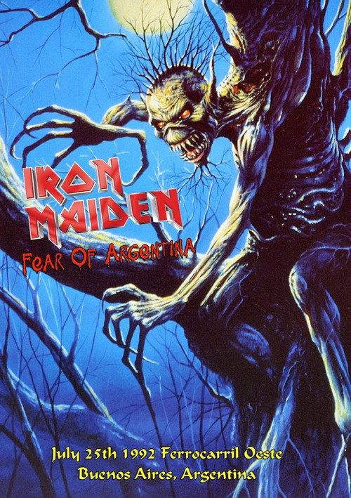 Iron Maiden: [1992] Live in Argentina 1992 official movie poster
