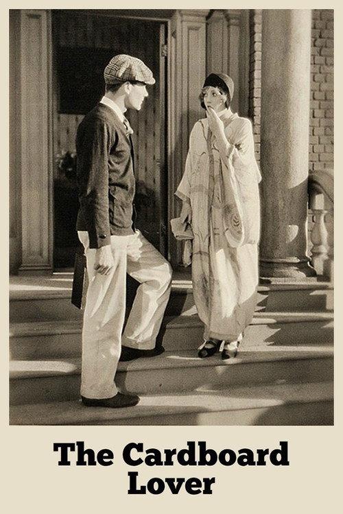 The Cardboard Lover 1928 official movie poster
