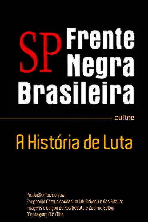 Frente Negra Brasileira 1985 official movie poster