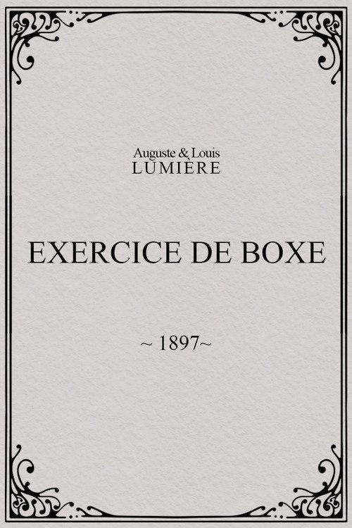 Exercice de boxe 1897 official movie poster