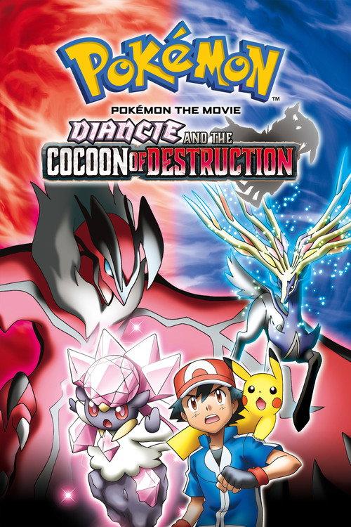 Pokémon the Movie: Diancie and the Cocoon of Destruction 2014 official movie poster