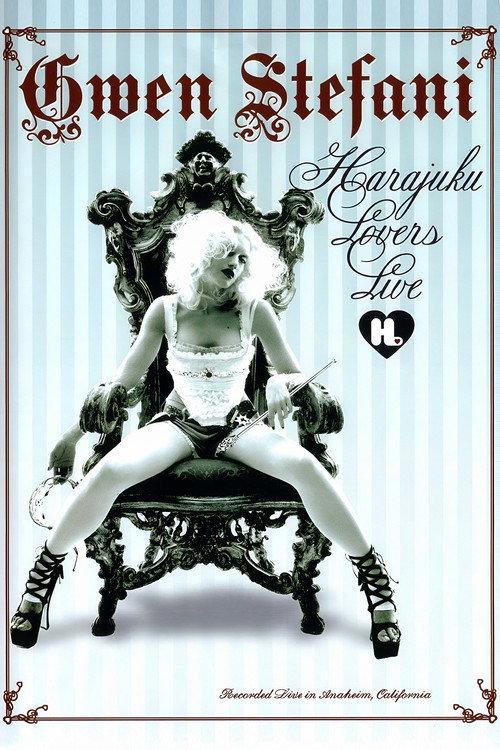 Gwen Stefani: Harajuku Lovers Live 2006 official movie poster