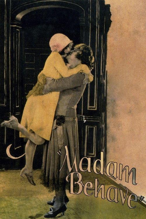 Madame Behave 1925 official movie poster